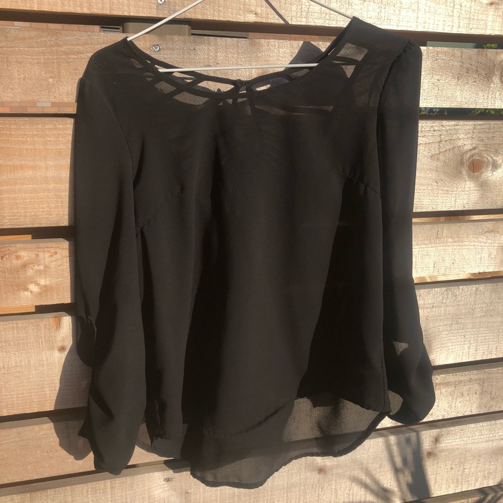 Black Light mesh shirt